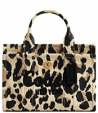 COACH Leopard Print Cargo Tote Bag 20
