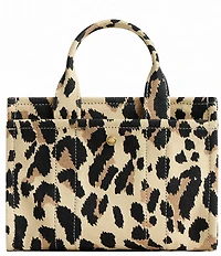COACH Leopard Print Cargo Tote Bag 20