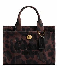 COACH Leopard Print Cargo Tote Bag 20