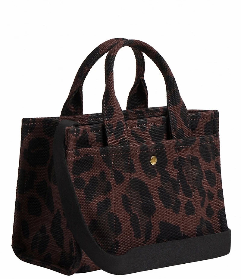 COACH Leopard Print Cargo Tote Bag 20