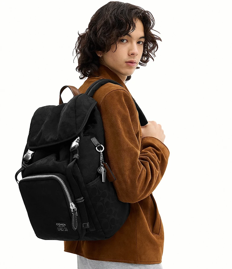 COACH Logan Nylon Backpack