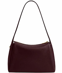 COACH Lola Polished Pebble Leather Top Zip Shoulder Bag