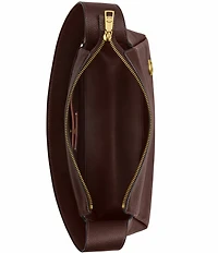 COACH Lola Polished Pebble Leather Top Zip Shoulder Bag