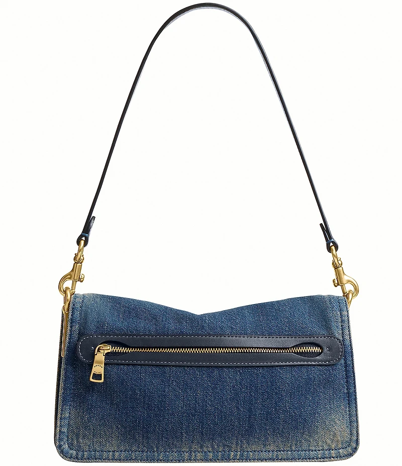 COACH Loved Denim Tabby Shoulder Bag 26