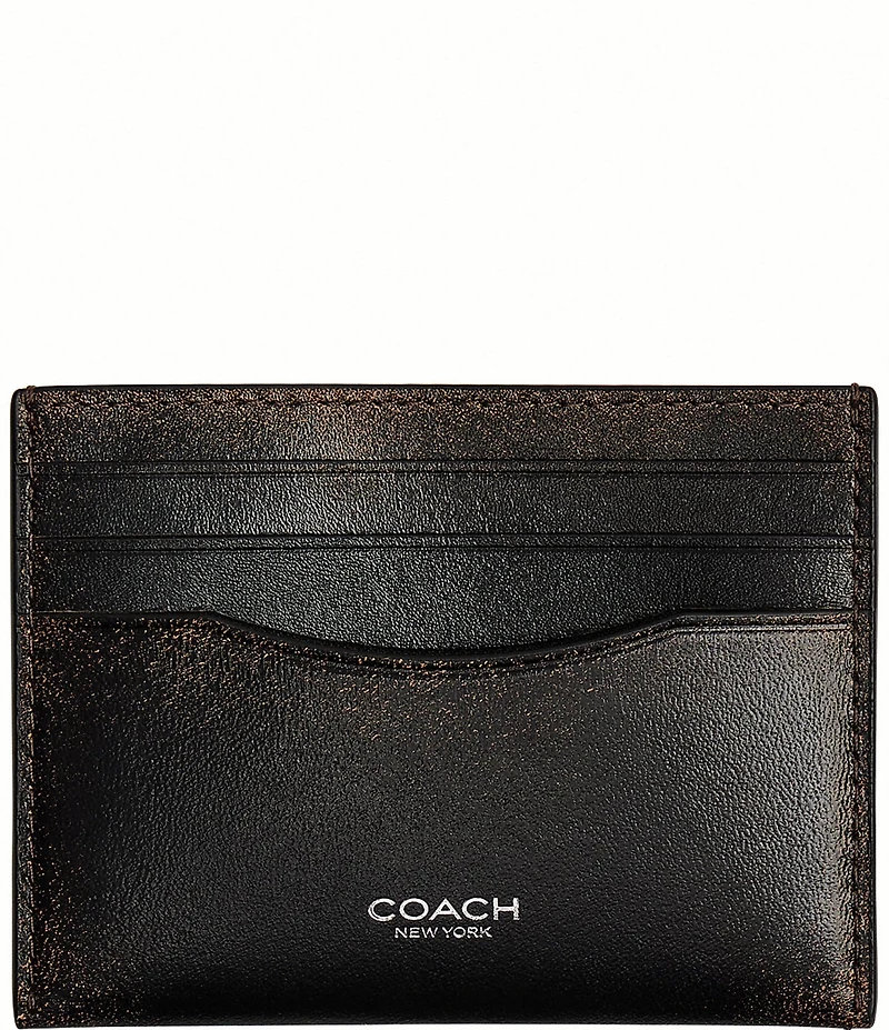 COACH Loved Leather Card Case