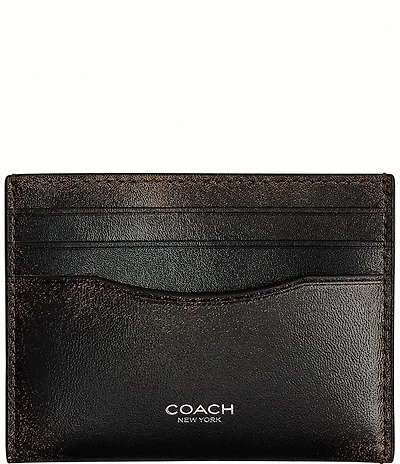 COACH Loved Leather Card Case