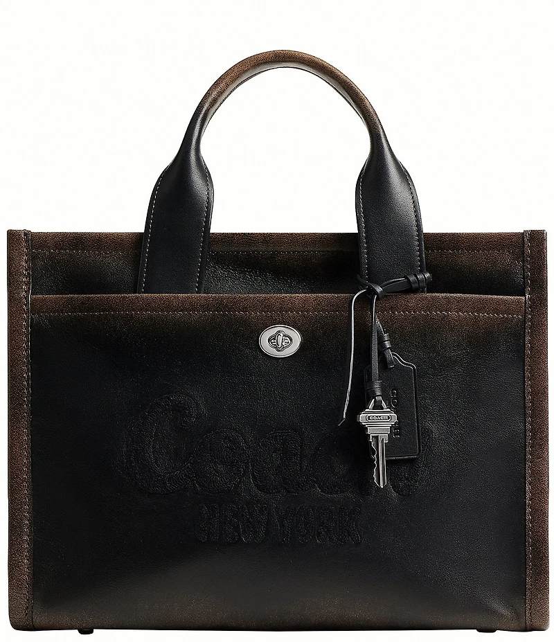 COACH Loved Leather Cargo Tote Bag