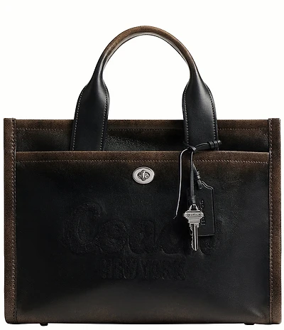 COACH Loved Leather Cargo Tote Bag