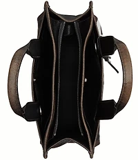 COACH Loved Leather Cargo Tote Bag