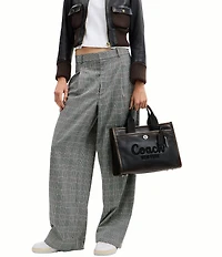 COACH Loved Leather Cargo Tote Bag