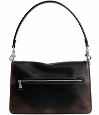 COACH Loved Leather Chain Tabby Shoulder Bag