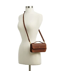 COACH Loved Leather Elora Top Handle Crossbody Bag