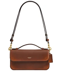 COACH Loved Leather Elora Top Handle Crossbody Bag