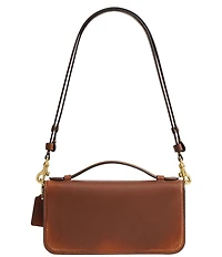 COACH Loved Leather Elora Top Handle Crossbody Bag