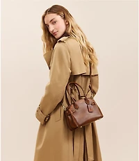 COACH Loved Leather Empire 21 Carryall Bag
