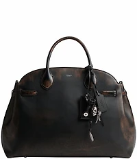 COACH Loved Leather Soft Empire Carryall 48 Satchel Bag
