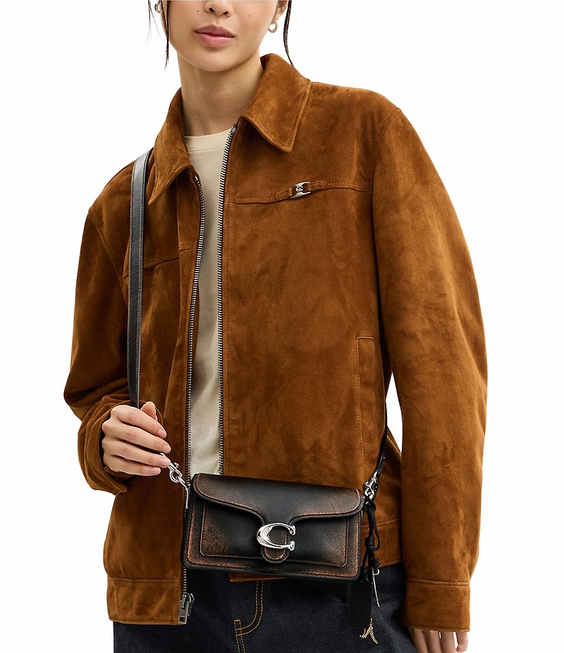 COACH Loved Leather Tabby 20 Shoulder Bag