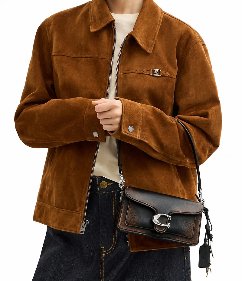 COACH Loved Leather Tabby 20 Shoulder Bag