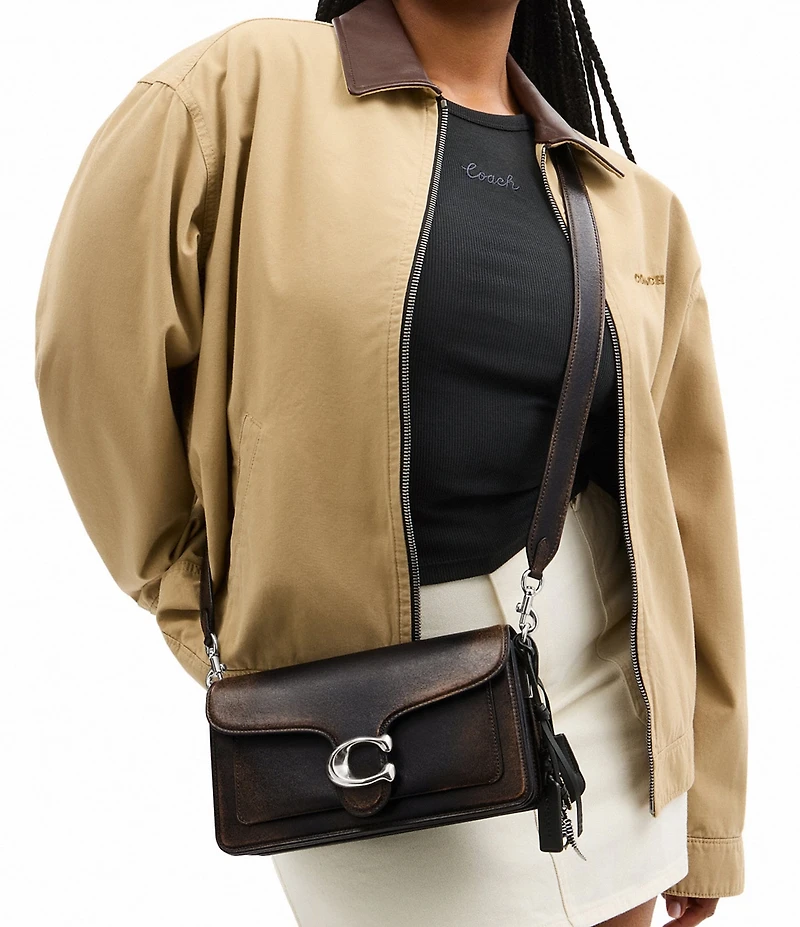 COACH Loved Leather Tabby 26 Shoulder Bag