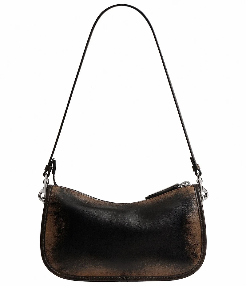 COACH Loved Leather Waverly Shoulder Bag
