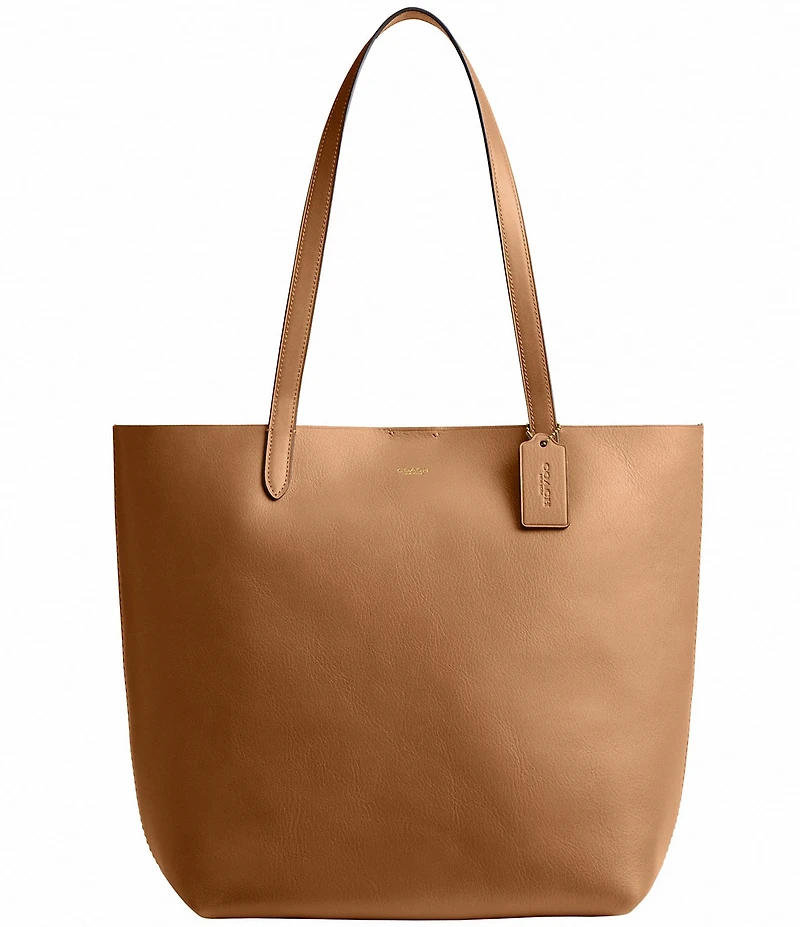 COACH Manhattan Leather Tote Bag