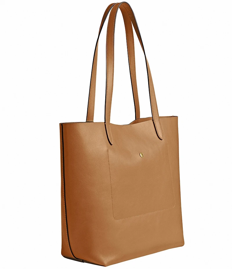 COACH Manhattan Leather Tote Bag