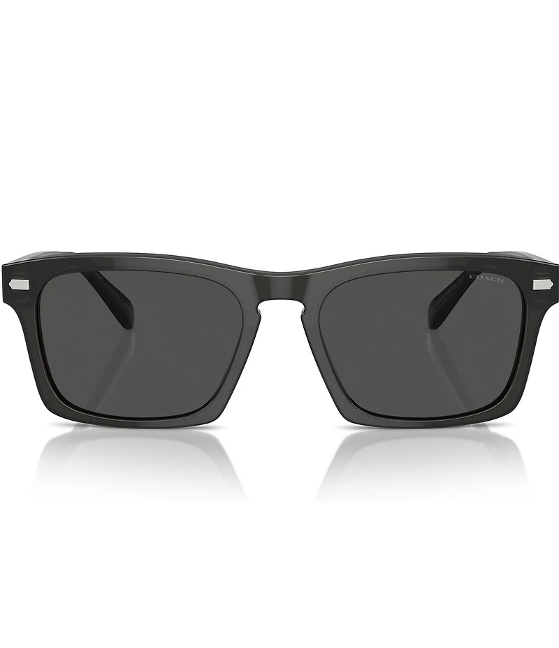 COACH Men's 0HC8397U 57mm Square Sunglasses