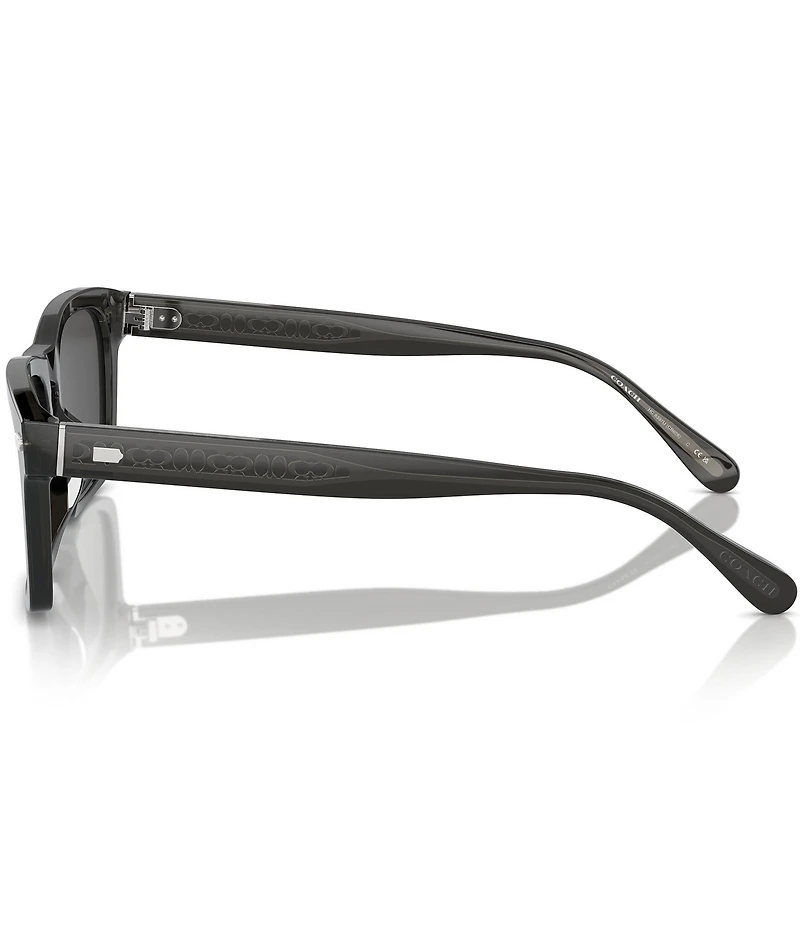 COACH Men's 0HC8397U 57mm Square Sunglasses