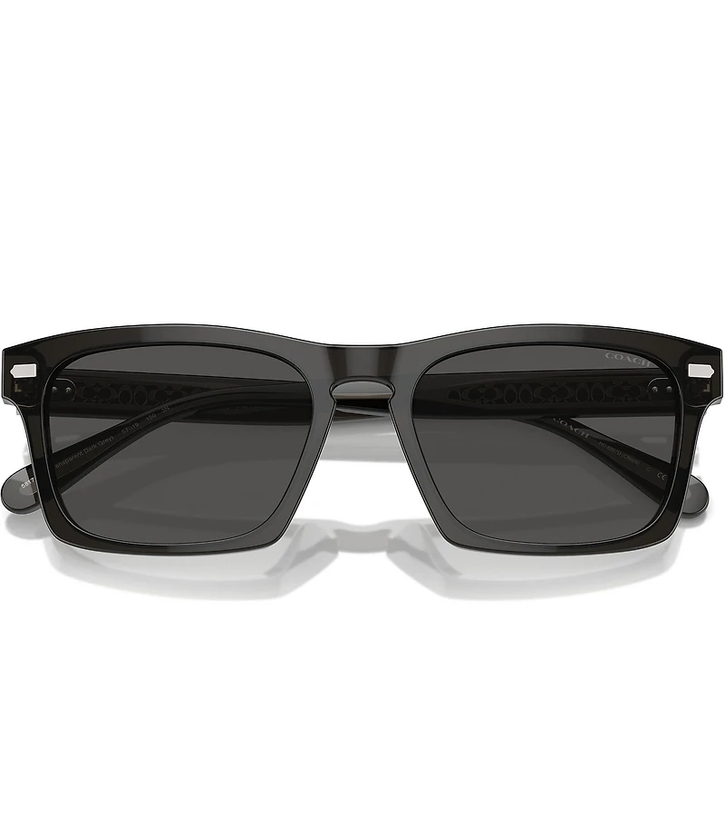 COACH Men's 0HC8397U 57mm Square Sunglasses