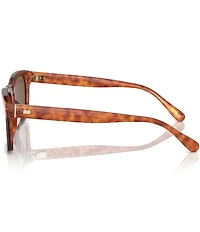 COACH Men's 0HC8397U 57mm Tortoise Square Sunglasses