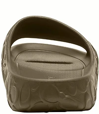 COACH Men's Bay Logo Pool Slides