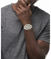 COACH Men's Charter Quartz Chronograph Stainless Steel Bracelet Watch