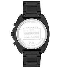 COACH Men's Charter Quartz Chronograph Stainless Steel Bracelet Watch