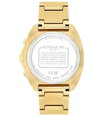 COACH Men's Charter Quartz Chronograph Stainless Steel Bracelet Watch