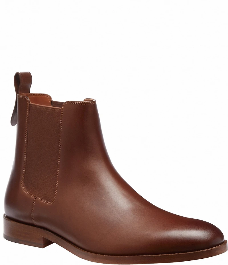 COACH Men's Dalton Leather Chelsea Boots