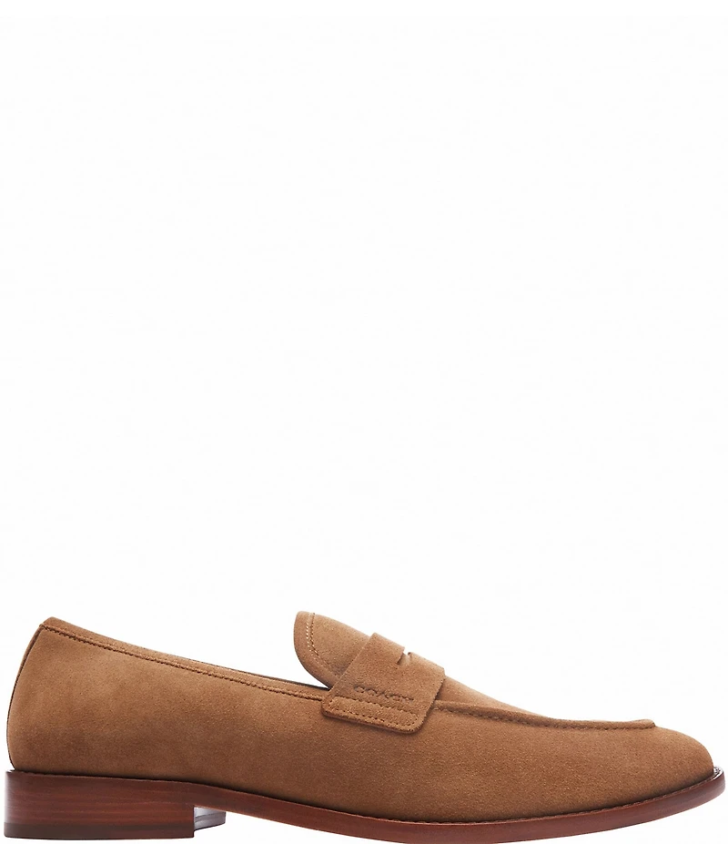 COACH Men's Declan Suede Penny Loafers
