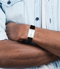 COACH Men's Elliot Quartz Analog Leather Strap Watch