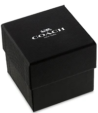 COACH Men's Elliot Quartz Analog Leather Strap Watch
