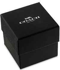 COACH Men's Elliot Quartz Analog Leather Strap Watch
