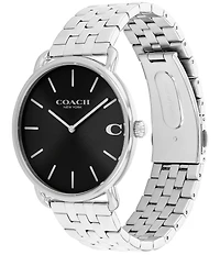 COACH Men's Elliot Quartz Analog Stainless Steel Bracelet Watch