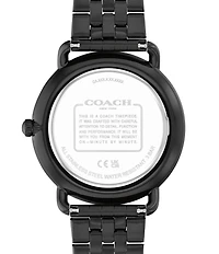 COACH Men's Elliot Quartz Analog Stainless Steel Bracelet Watch
