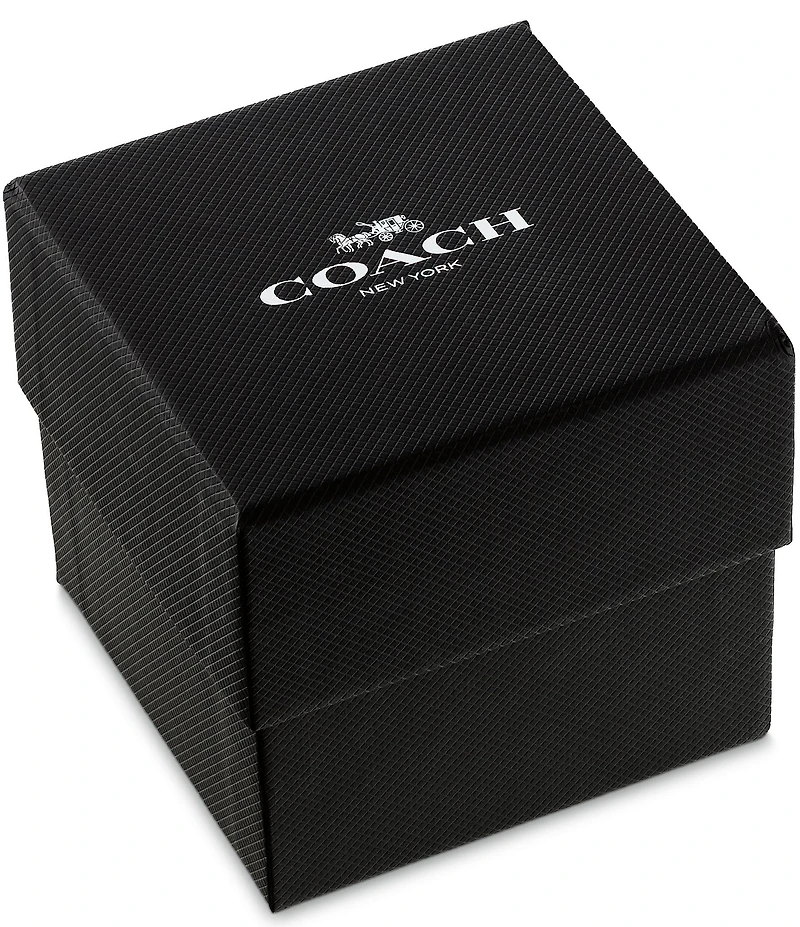 COACH Men's Elliot Quartz Analog Stainless Steel Bracelet Watch