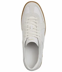 COACH Men's Ellis Leather and Suede Lace Up Sneakers