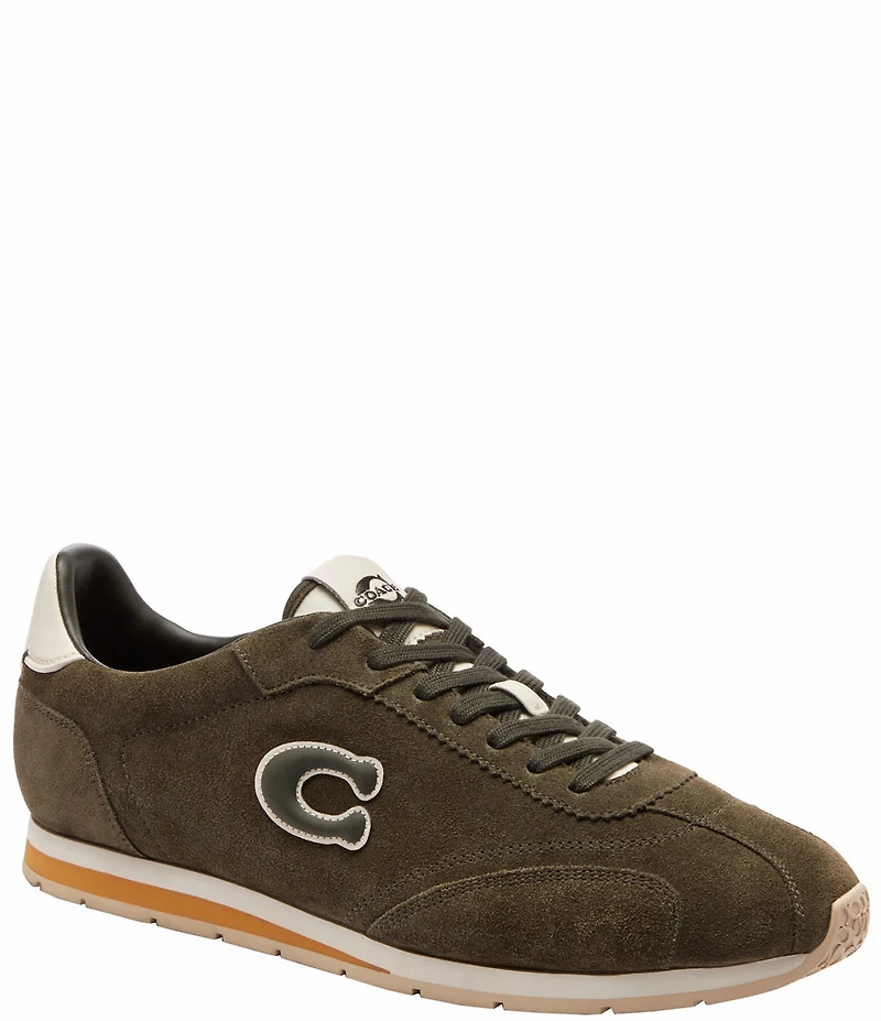 COACH Men's Flat Suede Sneakers