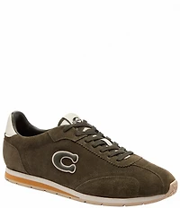 COACH Men's Flat Suede Sneakers