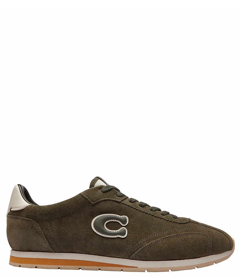 COACH Men's Flat Suede Sneakers