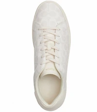 COACH Men's High Line Signature Logo Leather Sneakers