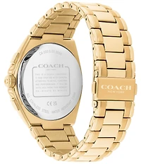 COACH Men's Jackson Quartz Chronograph Stainless Steel Bracelet Watch