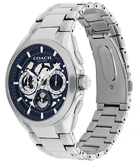 COACH Men's Jackson Quartz Chronograph Stainless Steel Bracelet Watch