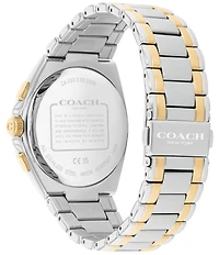 COACH Men's Jackson Quartz Chronograph Stainless Steel Bracelet Watch